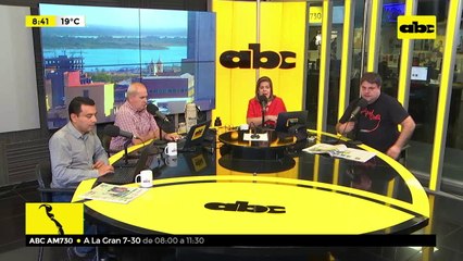 Paro de trabajadores del sindicato de la ANDE