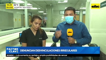Denuncian desvinculaciones irregulares en hospital San Pablo