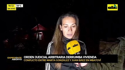 Conflicto Entre Marta González Y Juan Báez En Mbatovi