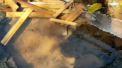 Surgente en avenida Augusto Roa Bastos de Lambaré