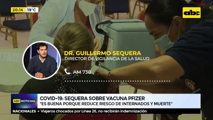 Guillermo Sequera sobre la vacuna Pfizer