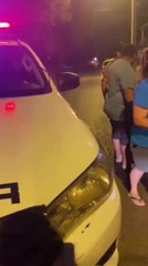 Momento De La Detención Del Presunto Asaltante