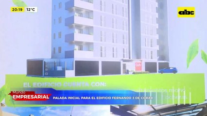 Palada inicial para el edificio Fernando 3 de Corar