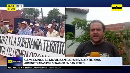 Campesinos se movilizan