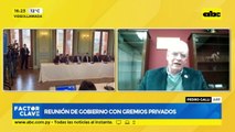 Gobierno se reunió con gremios privados