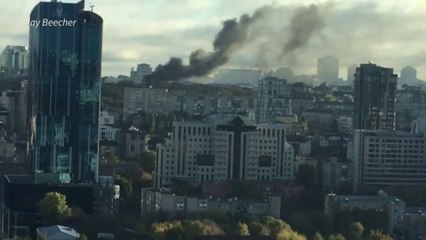 Masivos Bombardeos Rusos En Ucrania