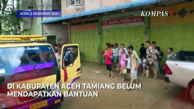 Curhat Warga Aceh Tamiang Andalkan Air Banjir untuk Bertahan