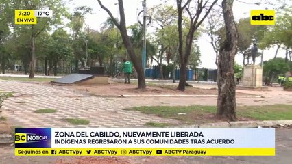 Zona del Cabildo, nuevamente liberada