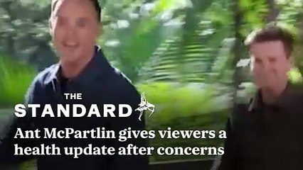 Ant McPartlin gives viewers a health update after sparking concern on I'm A Celebrity