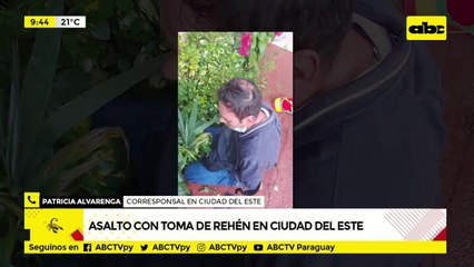 Confirman asalto con toma de rehén