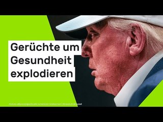 Donald Trump: Gerüchte um Gesundheit explodieren - Top-Mediziner zweifelt an Trumps Arzt