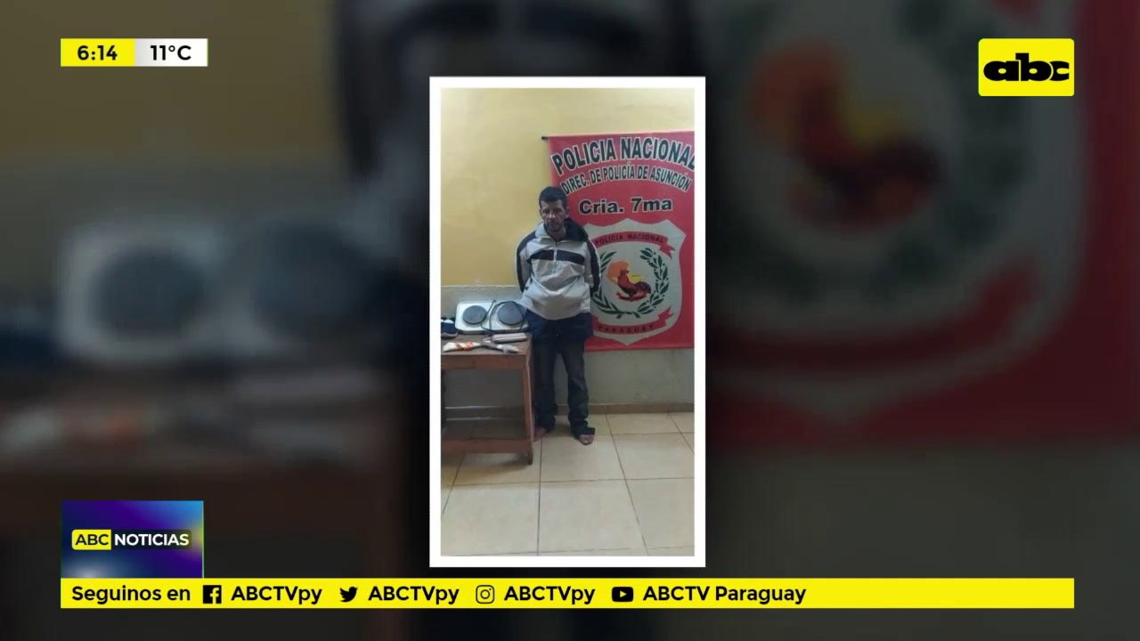 Vecinos redujeron a un presunto ladrón