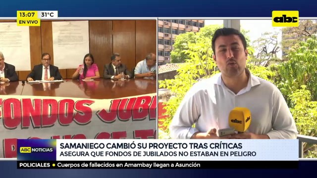 Samaniego cambió su proyecto tras críticas