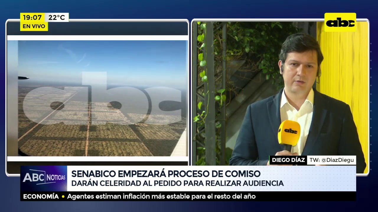 Senabico empezará proceso de comiso
