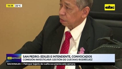 Senado sobre elecciones en Guairá e intervención en San Pedro