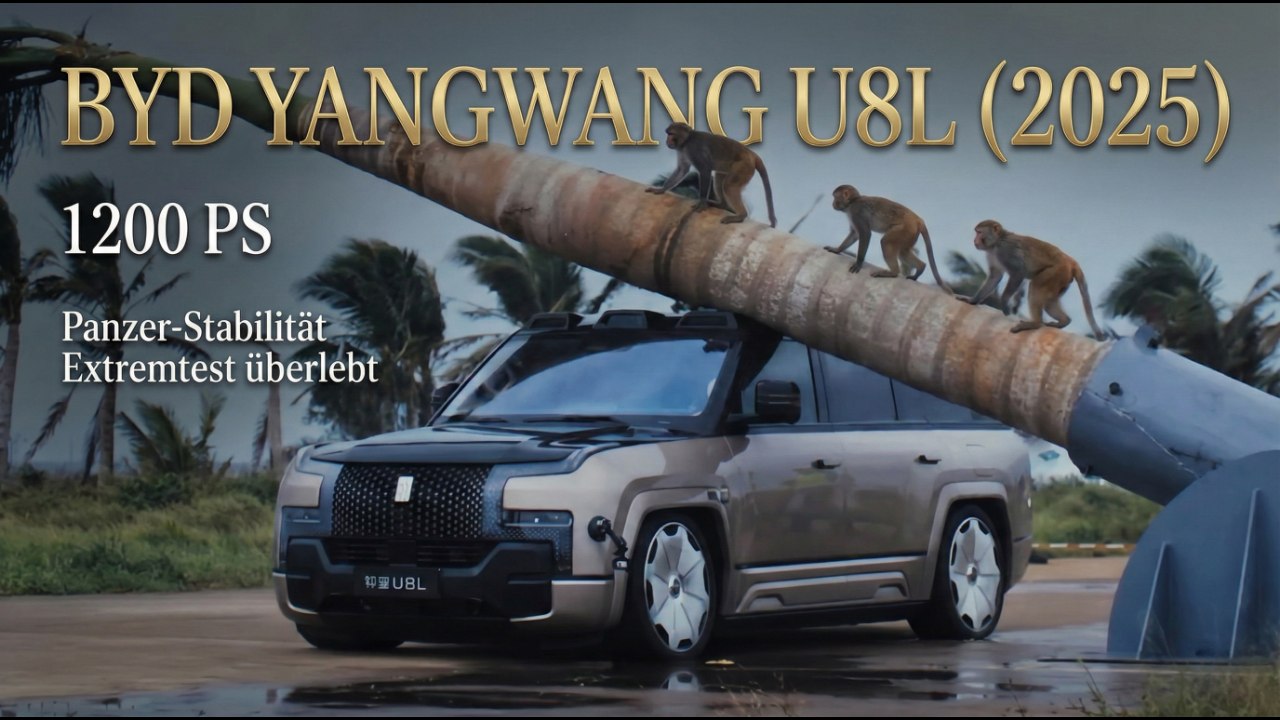 Luxus-SUV im Härtetest: BYD YangWang U8L 2025 zeigt, was er kann