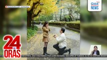 Thea Tolentino, 'di inasahan ang engagement proposal ng BF sa kanilang Japan trip | 24 Oras
