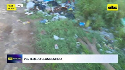 Vertedero clandestino