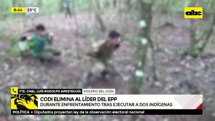 Pese a enfrentamiento con EPP, no hay pistas sobre los secuestrados