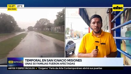 Temporal en San Ignacio Misiones