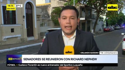 Parlamentarios se reunieron con Nephew