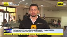 “Desaparece” bolsón con cédulas y pasaportes