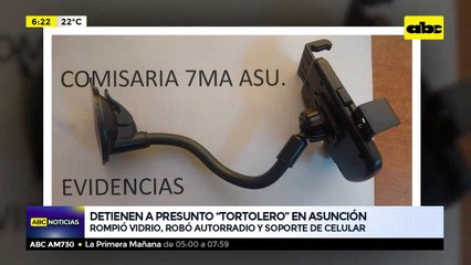 Detienen a presunto “tortolero” en Asunción