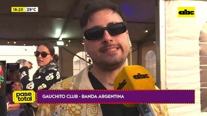Gauchito club llegó por primera vez a Paraguay