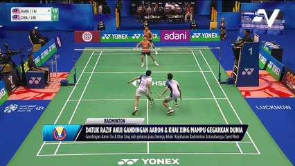 Razif Sidek akui gandingan Aaron & Khai Xing mampu gegarkan dunia