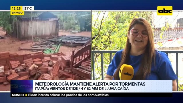 Damnificados afectados por temporal