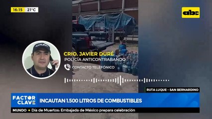 Incautan 1.500 Litros De Combustibles