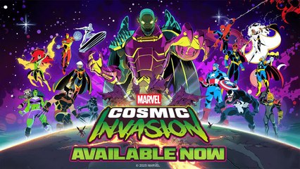 Tráiler de lanzamiento de MARVEL Cosmic Invasion