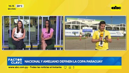 Nacional y Ameliano definen la Copa Paraguay