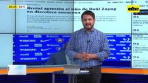 Brutal agresión al hijo de Raúl Zapag