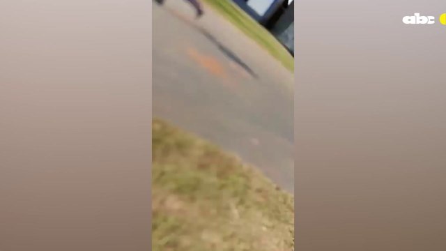 Así colapsó un silo repleto de granos