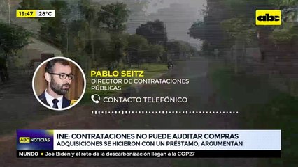 INE: Contrataciones no puede auditar compras