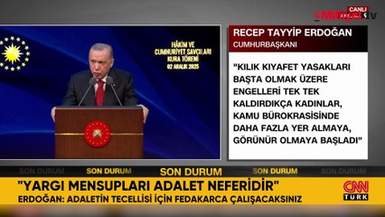 Cumhurbaşkanı Erdoğan: Yargıya parmak sallayanlar hukuk kaidelerini öğrenmeli