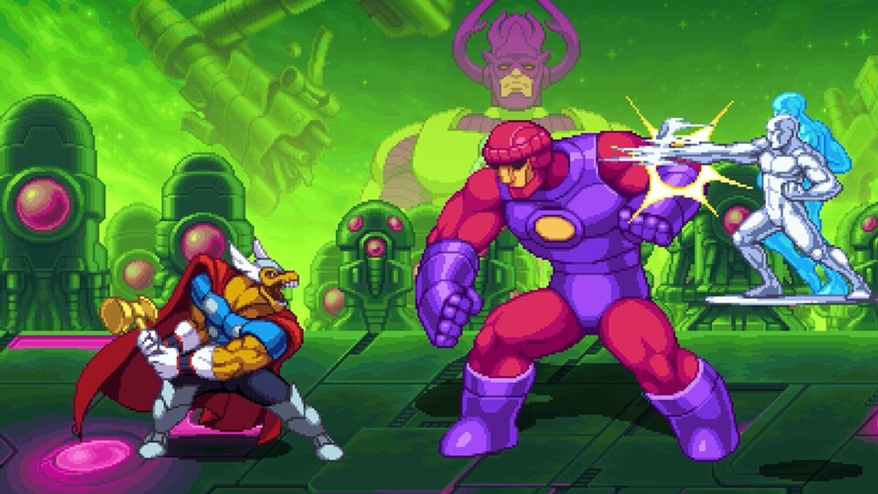 Marvel cosmic invasion ist ein großartiges action-spiel: wir kloppen uns für euch durch ein ganzes level