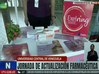 Más de 30 farmacéuticas expusieron sus avances tecnológicos en jornada de actualización celebrada en la UCV