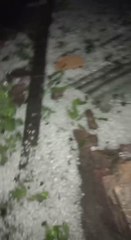 Breve pero intenso temporal azota Caapucú y alrededores