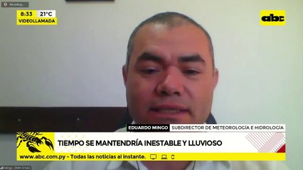 Tiempo se mantendría inestable y lluvioso