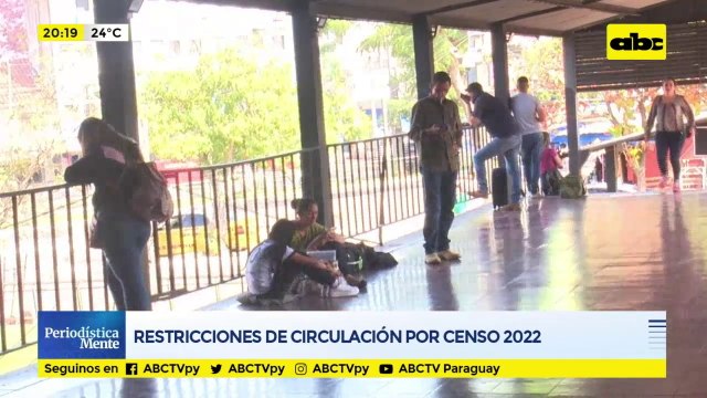 Restricciones de circulación por censo 2022