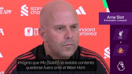 Caso Salah: Slot responde a la suplencia de la estrella del Liverpool