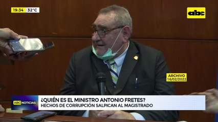 ¿Quién es el ministro Antonio Fretes?