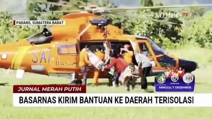 Basarnas Kirim Bantuan dan Evakuasi Korban Sakit di Solok Sumbar Pakai Helikopter | JMP