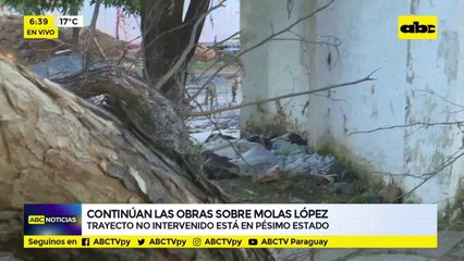 Continúan las obras sobre Molas López