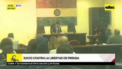 Juicio contra la libertad de prensa