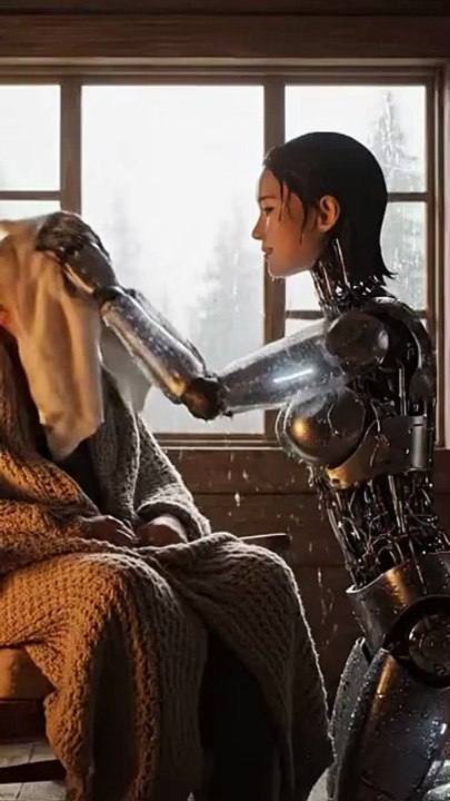 When a Robot Girl Shows More Love Than Humans #humanoidrobot #robot #robotics #foryou
