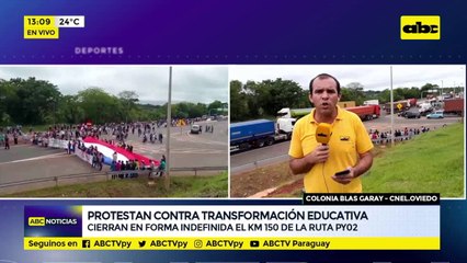 Protestas contra la transformación educativa