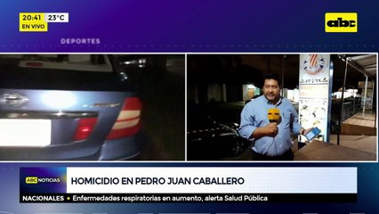 Sicariato en Pedro Juan Caballero